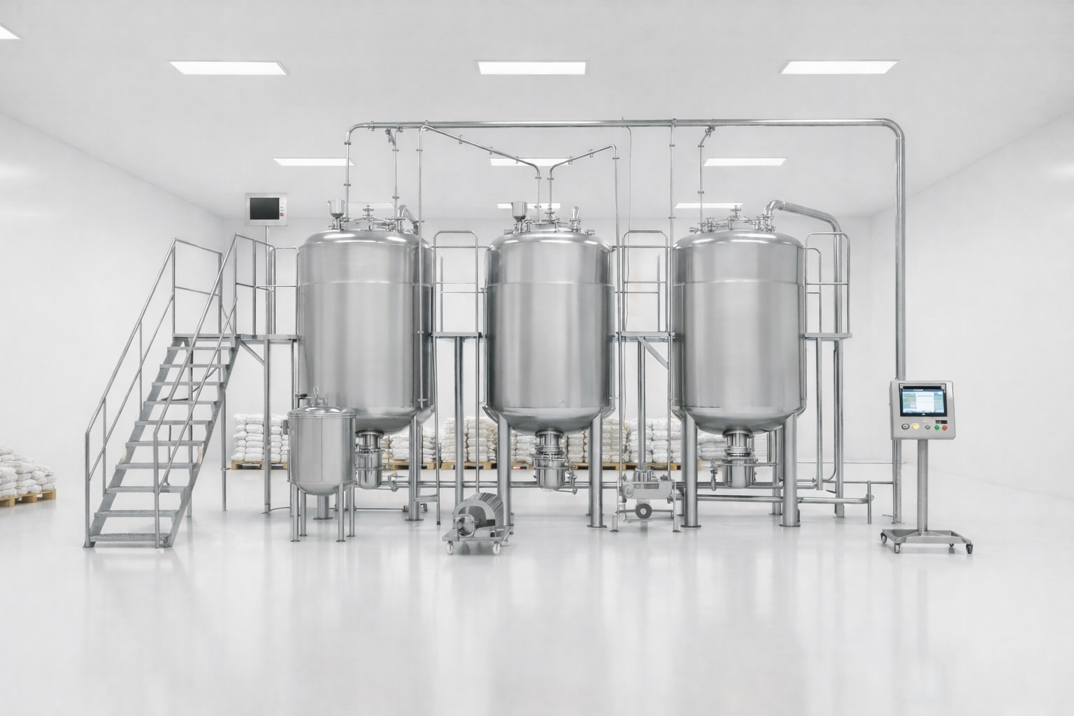 Liquid Oral Syrup Manufacturing Plant